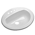 Mansfield Plumbing Products Oval Self Rim Lavatory 237-4